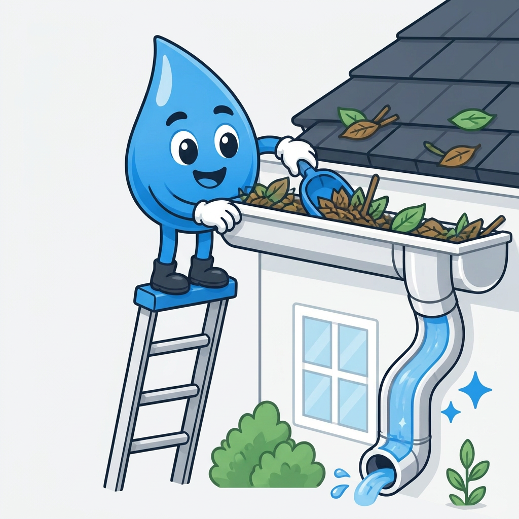 Gutter Cleaning illustration